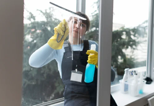 Nettoyage de vitres intérieures et extérieures à Sireuil